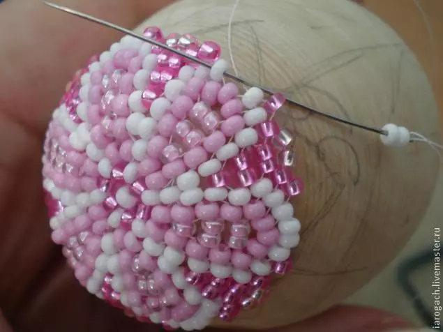MK sa Braid Easter Egg Beads sa Manual Weaving Technique