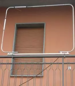 Pamasangan balkon kv antenna