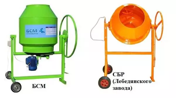 Изберете бетонен миксер за дома, вили + мнения