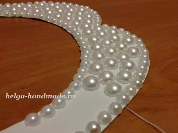 Bead-halsband met je eigen handen: schema's met foto's en video