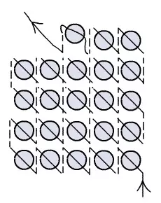 Кийимдеги мончоктор менен саймалуу: Мастер классы диаграммалар жана оймо-чиймелер менен