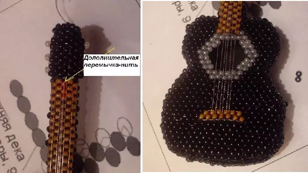 Glavni razred na kuglici gitaru: shema tkanja za početnike