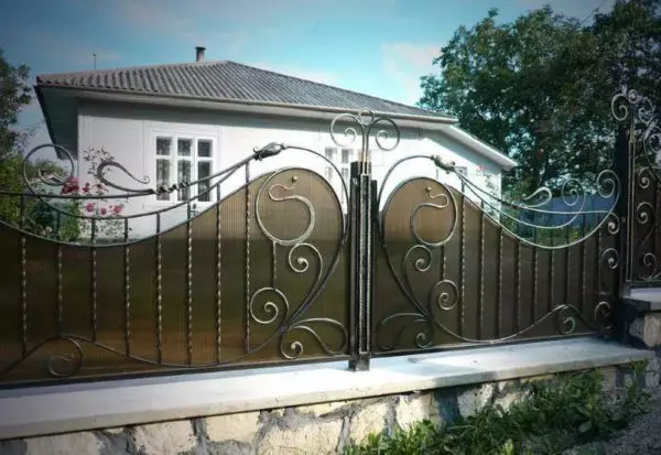 Hàng rào giả mạo (hàng rào) cho nhà riêng - Chọn phong cách của bạn