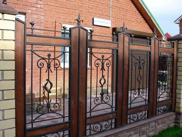 Gardhe të falsifikuara (gardhe) për shtëpitë private - Zgjidhni stilin tuaj