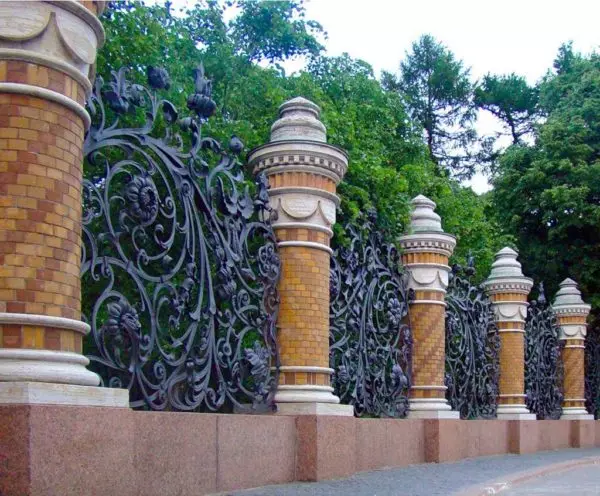 Garduri forjate (garduri) pentru case private - Alege-ți stilul