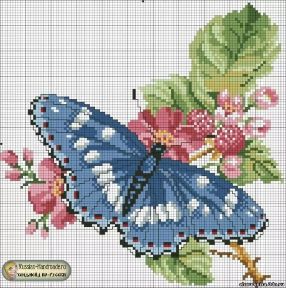 Butterflies - Cross Brodeeratut järjestelmät