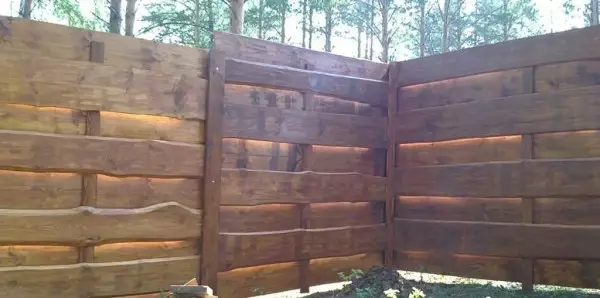 Si të bëni një gardh prej druri: udhëzimet hap pas hapi (3 raporte foto)