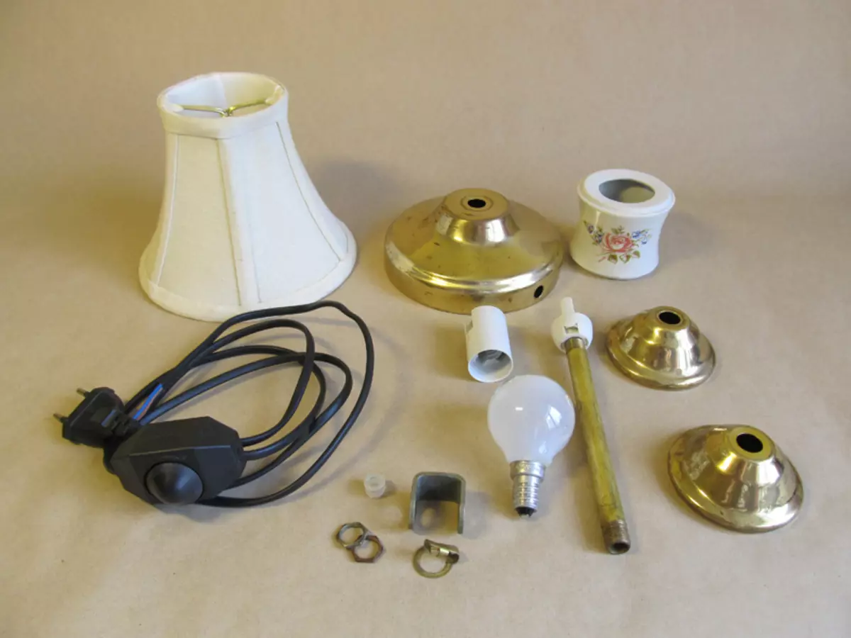 Restaurierung einer Home-Lampe mit den eigenen Händen