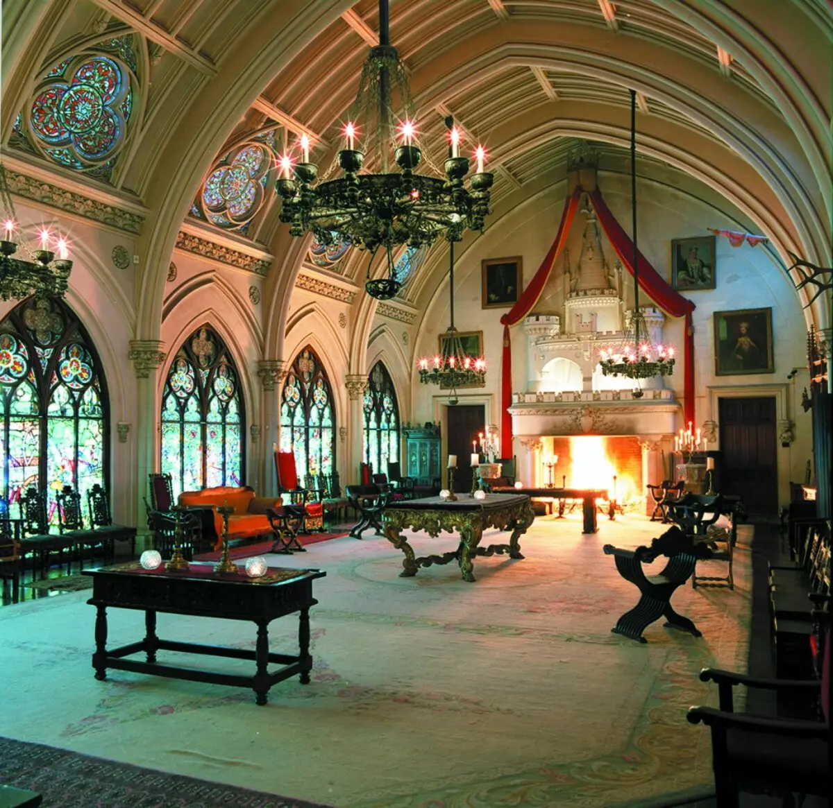 Stil gotic în interior