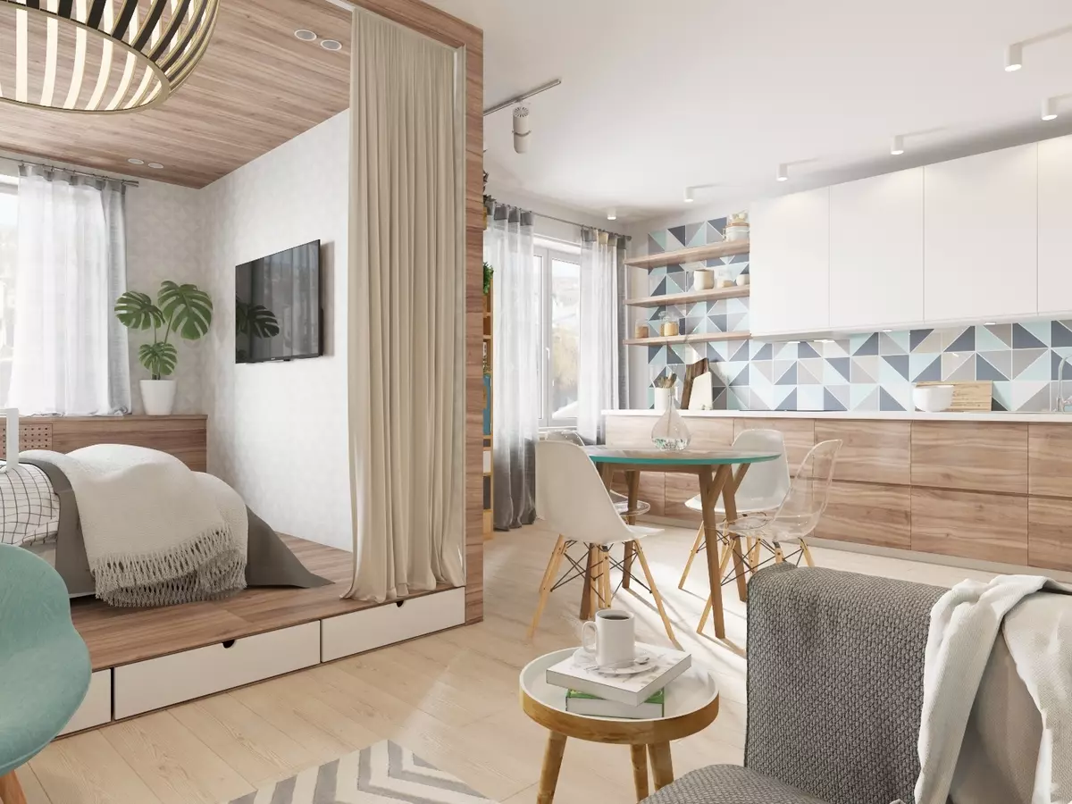 Top 7 fouten bij het maken van een studio-appartementontwerp