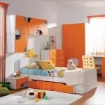 Narancssárga szín a belső térben