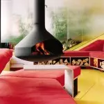 Llar de foc a la sala d'estar i cuina: opcions de rendiment modernes