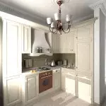 خریشچوی میں چھوٹے باورچی خانے کا رجسٹریشن (+50 فوٹو)