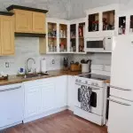 Регистрация на малка кухня в Хрушчов (+50 снимки)