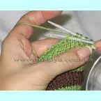 Behandling av nakken på strikkede produkter med strikkepinner: Master Class med video