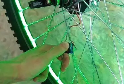Fahrrad-Hintergrundbeleuchtung LED-Band Machen Sie es selbst