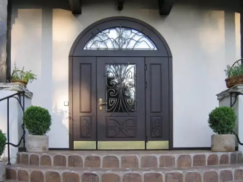 Arched door with your own hands: Production