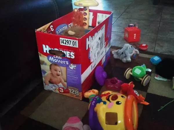 Barns leksaksförvaringssystem