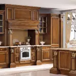 Virtuvės dizainas Šiuolaikinė klasika
