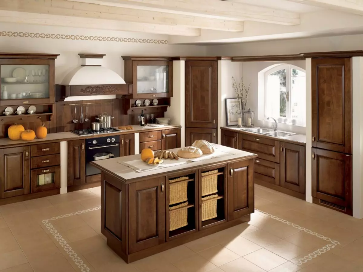 Design de cozinha moderno clássico