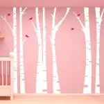 Шаблони за стени в детската стая
