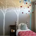 Šablóny pre steny v detskej izbe