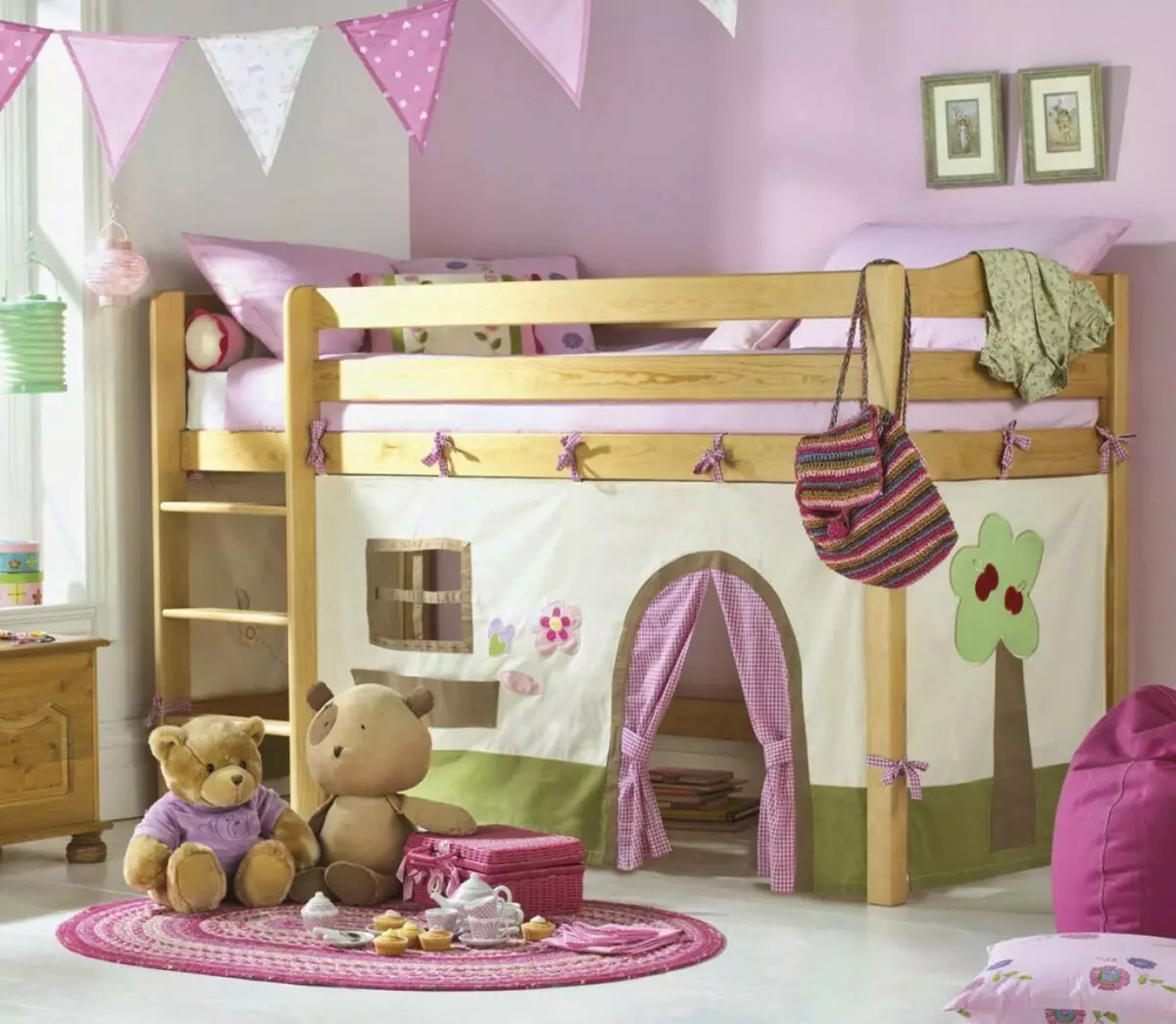 Interiér detskej izby pre dieťa