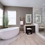 Šiuolaikinis vonios kambario dizainas (+50 nuotraukos)