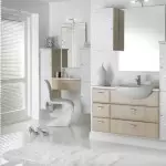 Дизайн ванної кімнати, меблі
