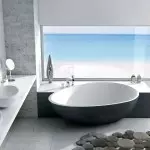 समकालीन बाथरूम डिजाइन (+500 फोटोहरू)