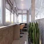 Balkon tasarımı: ekstra bir oda yaratmak