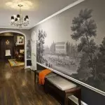 Wenke vir die ontwerp van 'n klein kamer met foto wallpapers - hoe om die mure te druk "