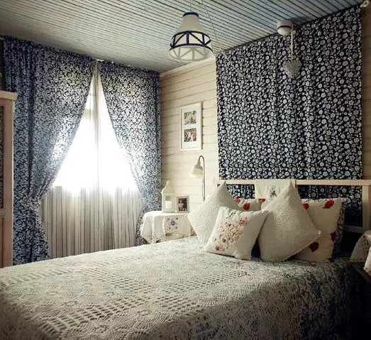 Pomysły wnętrz sypialni w drewnianym domu (26 zdjęć)
