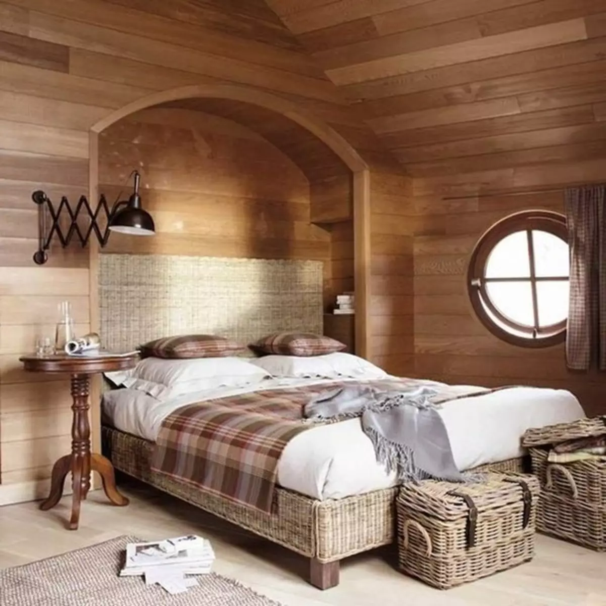 Деревянная Спальня