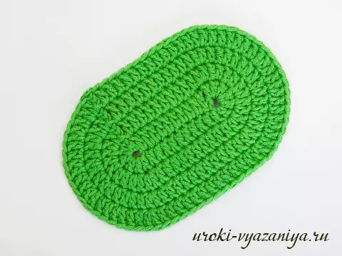 Crochet oval skema kanggo pamula: Katrangan sing rinci babagan video