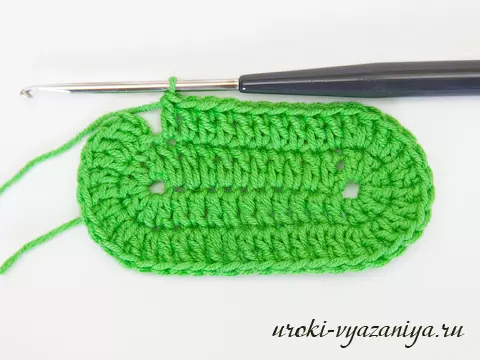 Yangi boshlanuvchilar uchun Oval Crochet: Video bilan batafsil tavsif