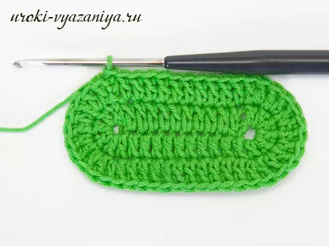 Crochet oval skema kanggo pamula: Katrangan sing rinci babagan video