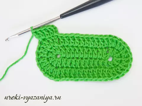 Yangi boshlanuvchilar uchun Oval Crochet: Video bilan batafsil tavsif