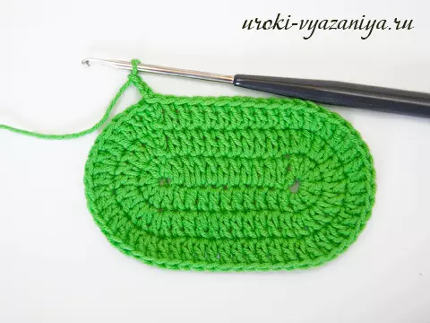 The scheme oval crochet for beginners: a detailed description with video