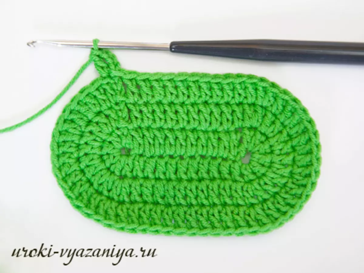 Crochet oval skema kanggo pamula: Katrangan sing rinci babagan video