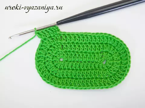 Yangi boshlanuvchilar uchun Oval Crochet: Video bilan batafsil tavsif