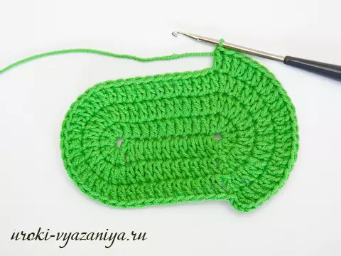 Crochet oval skema kanggo pamula: Katrangan sing rinci babagan video