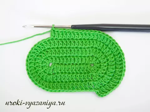 Crochet oval skema kanggo pamula: Katrangan sing rinci babagan video