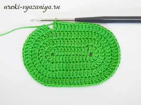 Crochet oval skema kanggo pamula: Katrangan sing rinci babagan video