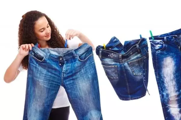 O que fazer se jeans se esticarem ou ótimo