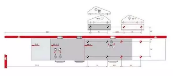 Cài đặt và điều chỉnh độc lập của cửa gần hơn