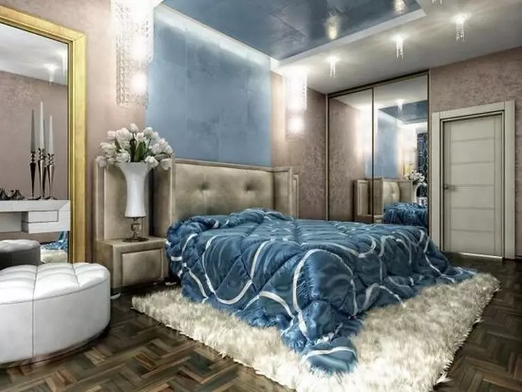 Oblikovanje spalnice 12 kvadratnih metrov M. M: Kako opremiti majhno sobo + pripravljeno načrtovanje (36 fotografij)