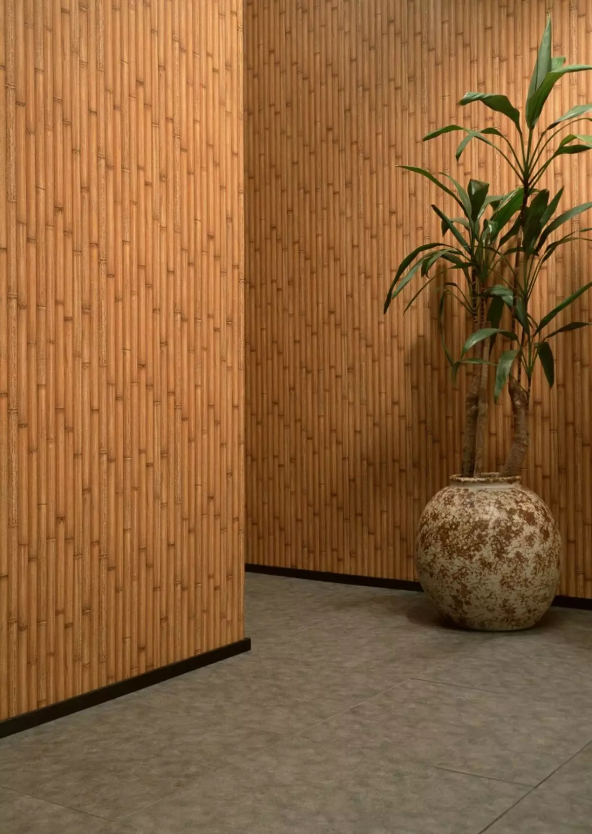Fondo de pantalla de bambú no interior