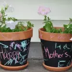 Decoración de vasos de flores: máis de 6 ideas