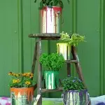 植木鉢の装飾：6つ以上のアイデア